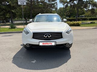 2012 Infiniti FX37 II (S51) Рестайлинг, белый, 2300000 рублей, вид 2