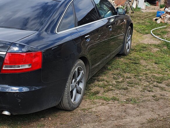 2008 Audi A6 III (C6), чёрный, 700000 рублей - вид 2