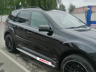 2008 Mercedes-Benz M-Класс 350 II (W164) Рестайлинг, чёрный, 1450000 рублей, вид 2
