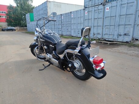 2004 Suzuki Intruder VL 400 Classic, чёрный, 369000 рублей, вид 3