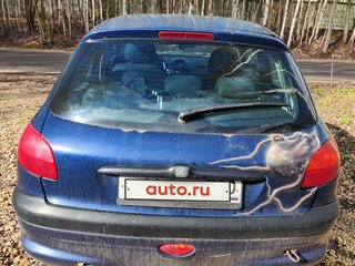 2001 Peugeot 206, синий, 249000 рублей, вид 4