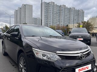 2016 Toyota Camry VII (XV50) Рестайлинг, чёрный, 1950000 рублей, вид 3