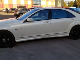 2012 Mercedes-Benz S-Класс 500 Long V (W221) Рестайлинг, белый, 1500000 рублей, вид 4