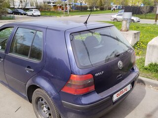 1999 Volkswagen Golf IV, синий, 489000 рублей, вид 4