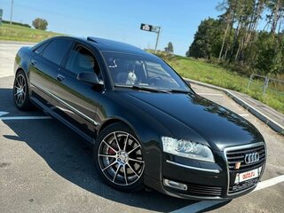 2007 Audi A8 II (D3) Рестайлинг 2, чёрный, 1600000 рублей, вид 2