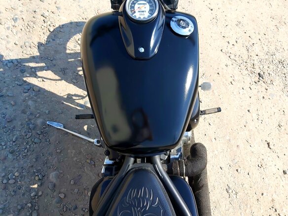2000 Yamaha XVS400 Drag Star, чёрный, 385000 рублей - вид 6