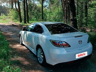 2010 Mazda 6 II (GH) Рестайлинг, белый, 910000 рублей, вид 1