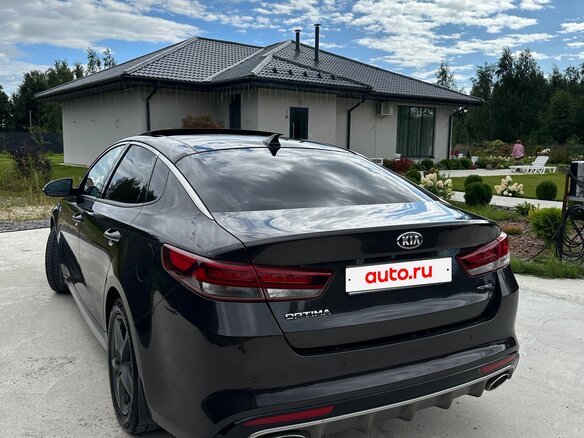 2017 Kia Optima IV, коричневый, 1820000 рублей - вид 4