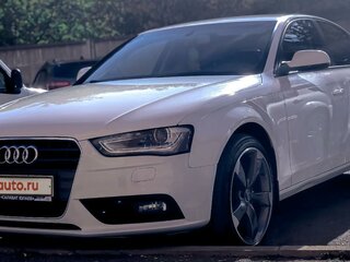 2012 Audi A4 IV (B8) Рестайлинг, белый, 900000 рублей, вид 2