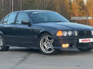 1997 BMW 3 серии 323i III (E36), синий, 750000 рублей, вид 2