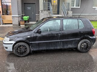 2001 Volkswagen Polo III Рестайлинг, чёрный, 300000 рублей, вид 5