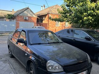 2010 Lada (ВАЗ) Priora I, чёрный, 400000 рублей, вид 2