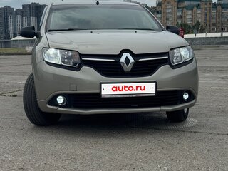 2014 Renault Logan II, бежевый, 450000 рублей, вид 3