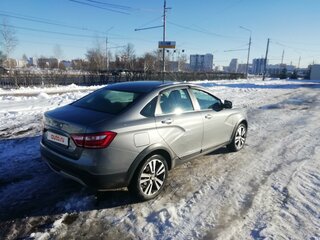 2018 Lada (ВАЗ) Vesta Cross I, серый, 1200000 рублей, вид 3