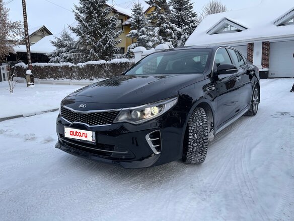 2017 Kia Optima IV, чёрный, 2300000 рублей - вид 2