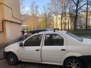 2012 Renault Logan I Рестайлинг, белый, 480000 рублей, вид 4