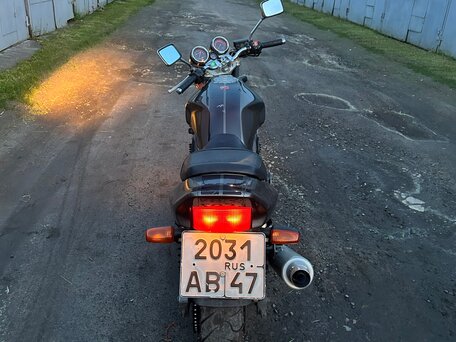 1997 Honda CB 400 Super Four, серебристый, 265000 рублей, вид 3