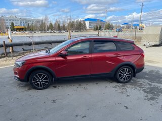 2021 Lada (ВАЗ) Vesta SW Cross I, красный, 1100000 рублей, вид 5