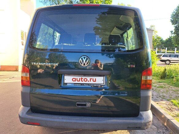 2008 Volkswagen Transporter Long T5, зелёный, 1360000 рублей - вид 3