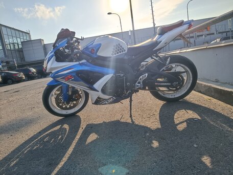 2009 Suzuki GSX-R 600, синий, 500000 рублей, вид 2