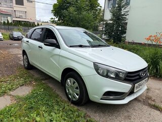 2021 Lada (ВАЗ) Vesta SW I, белый, 790000 рублей, вид 2