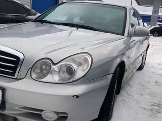 2009 Hyundai Sonata ТагАЗ IV (EF) Рестайлинг, серебристый, 470000 рублей, вид 3