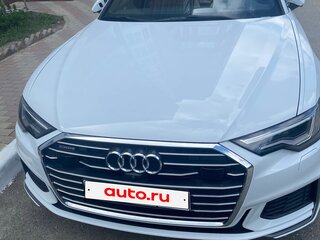 2020 Audi A6 40 TDI V (C8), белый, 4300000 рублей, вид 3