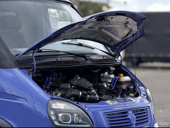 2008 ГАЗ ГАЗель (3302), синий, 1150000 рублей - вид 2