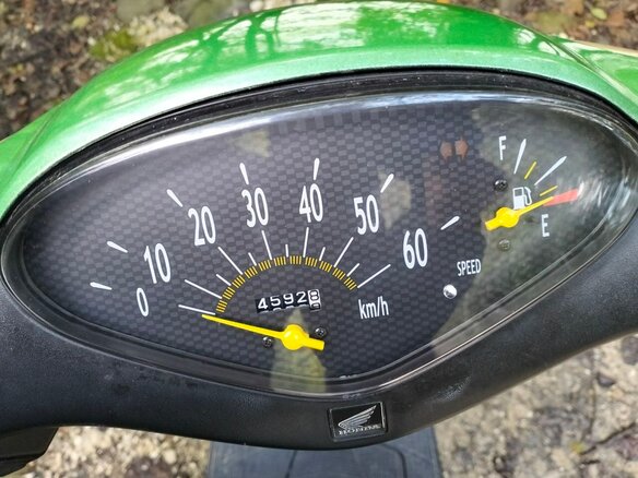 2012 Honda Dio, зелёный, 85000 рублей - вид 6