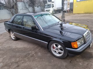 1992 Mercedes-Benz 190 (W201), чёрный, 1500000 рублей, вид 4