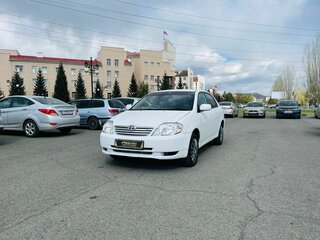 2002 Toyota Corolla IX (E120, E130), белый, 419999 рублей, вид 2