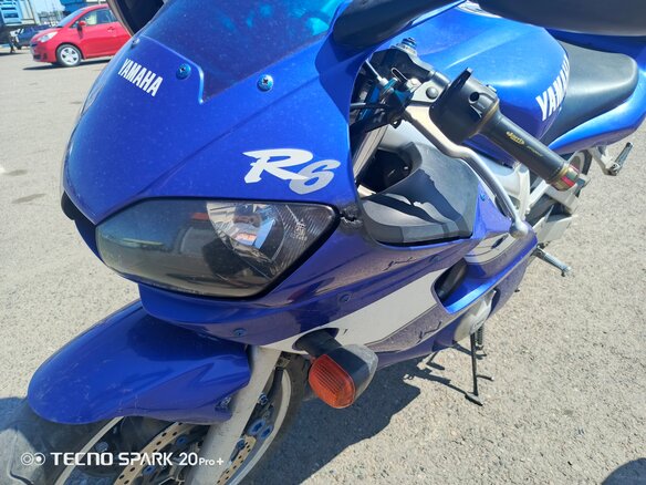 2004 Yamaha YZF-R6, синий, 389000 рублей - вид 3