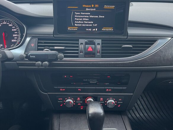 2016 Audi A6 IV (C7) Рестайлинг, чёрный, 2030000 рублей - вид 17