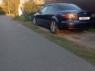 2007 Mazda 6 I (GG) Рестайлинг, синий, 600000 рублей, вид 4