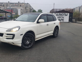 2009 Porsche Cayenne Diesel I Рестайлинг (957), белый, 1510000 рублей, вид 5