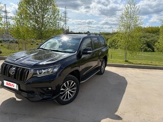2021 Toyota Land Cruiser Prado 150 Series Рестайлинг 3, чёрный, 5700000 рублей, вид 2
