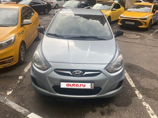 2013 Hyundai Solaris I, голубой, 610000 рублей, вид 1