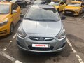 2013 Hyundai Solaris I, голубой, 610000 рублей