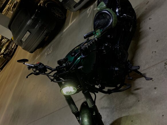 2014 Yamaha XV950 Bolt, зелёный, 559000 рублей - вид 9