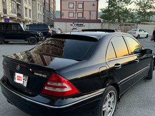 2001 Mercedes-Benz C-Класс AMG 32 AMG II (W203), чёрный, 950000 рублей, вид 4