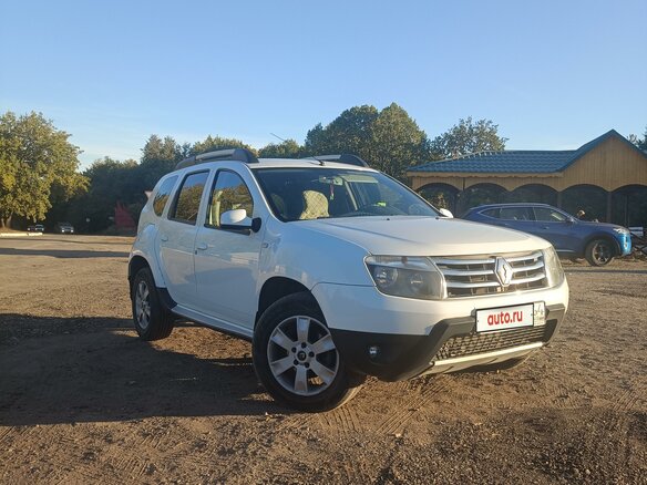 2013 Renault Duster I, белый, 890000 рублей