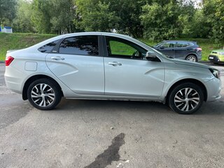 2019 Lada (ВАЗ) Vesta I, серебристый, 1055000 рублей, вид 3