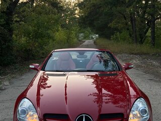 2005 Mercedes-Benz SLK-Класс 200 II (R171), красный, 1430000 рублей, вид 4