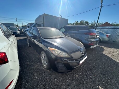 2009 Mazda 3 II (BL), чёрный, 385000 рублей, вид 3