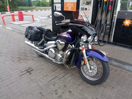2004 Honda VTX 1300, синий, 550000 рублей, вид 1