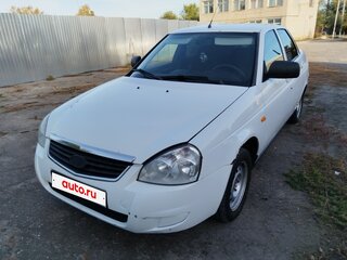 2017 Lada (ВАЗ) Priora I Рестайлинг, белый, 430000 рублей, вид 1