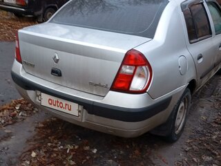 2006 Renault Symbol I Рестайлинг 2, серебристый, 365000 рублей, вид 3