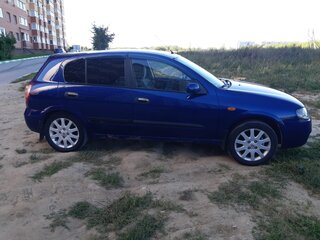 2003 Nissan Almera II (N16) Рестайлинг, синий, 330000 рублей, вид 4