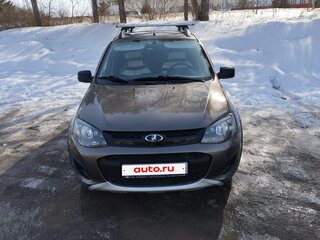 2017 Lada (ВАЗ) Kalina II, коричневый, 670000 рублей, вид 2