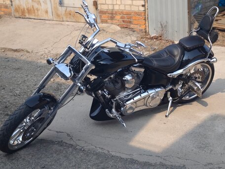 2007 Big Dog Motorcycles Pitbull, чёрный, 1800000 рублей, вид 2